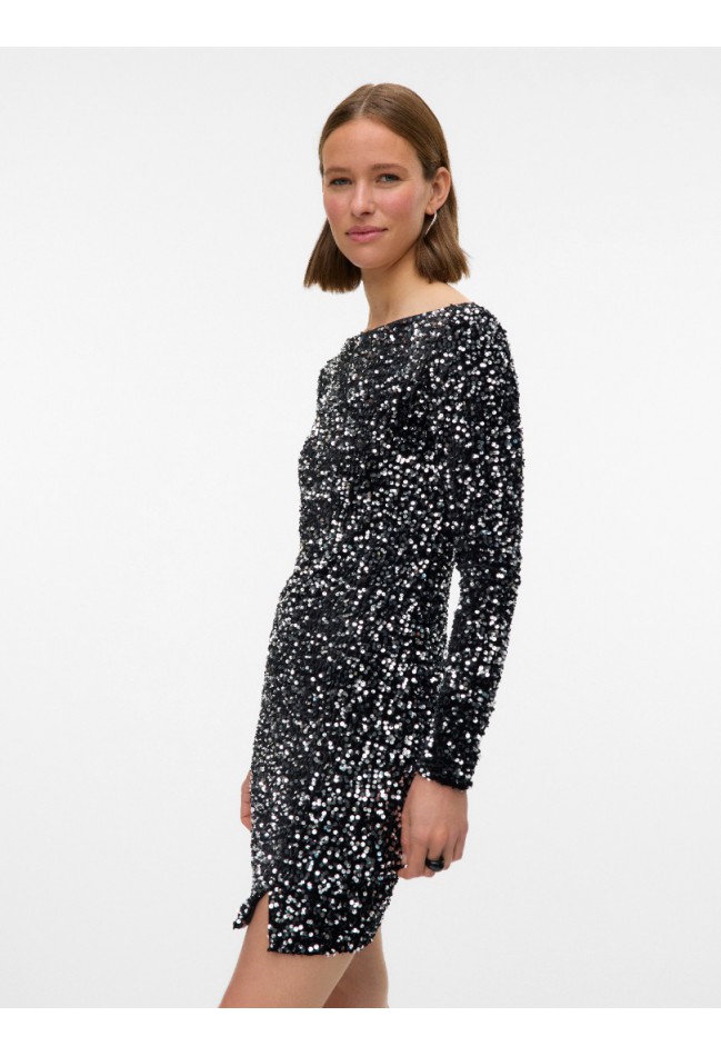 ΦΟΡΕΜΑ ΠΑΓΙΕΤΑ  ΜΑΥΡΟ-ΑΣΗΜΙ VERO MODA 10335717