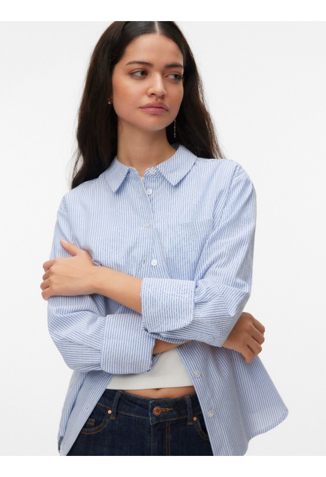 ΠΟΥΚΑΜΙΣΟ ΣΙΕΛ ΡΙΓΑ VERO MODA 10339058