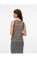 ΜΠΛΟΥΖΑ-ΤΟΠ ΜΠΛΕ-ΕΚΡΟΥ VERO MODA 10327092