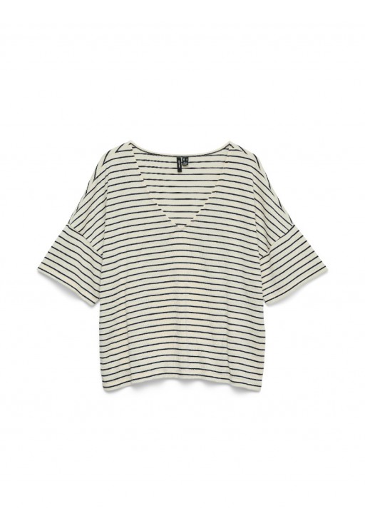 ΜΠΛΟΥΖΑ ΜΠΕΖ-ΡΙΓΑ ΜΠΛΕ VERO MODA  10339732