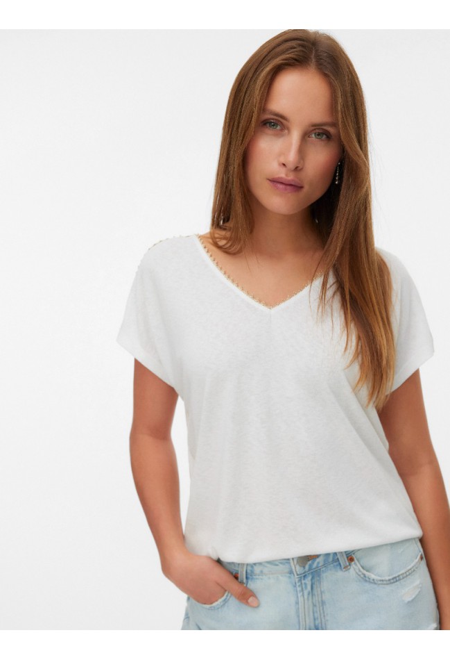 ΜΠΛΟΥΖΑ ΛΕΥΚΟ VERO MODA 10342229