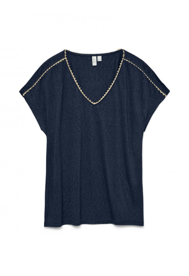 ΜΠΛΟΥΖΑ ΜΠΛΕ VERO MODA 10342229