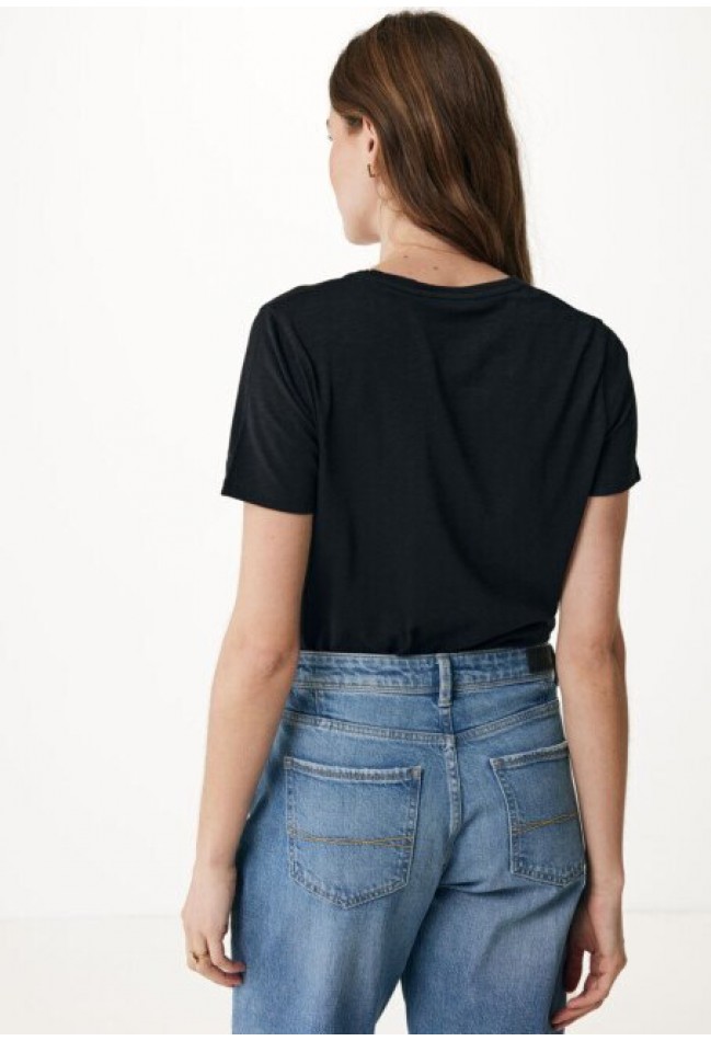 T-SHIRT ΜΑΥΡΟ MEXX MF007800541W